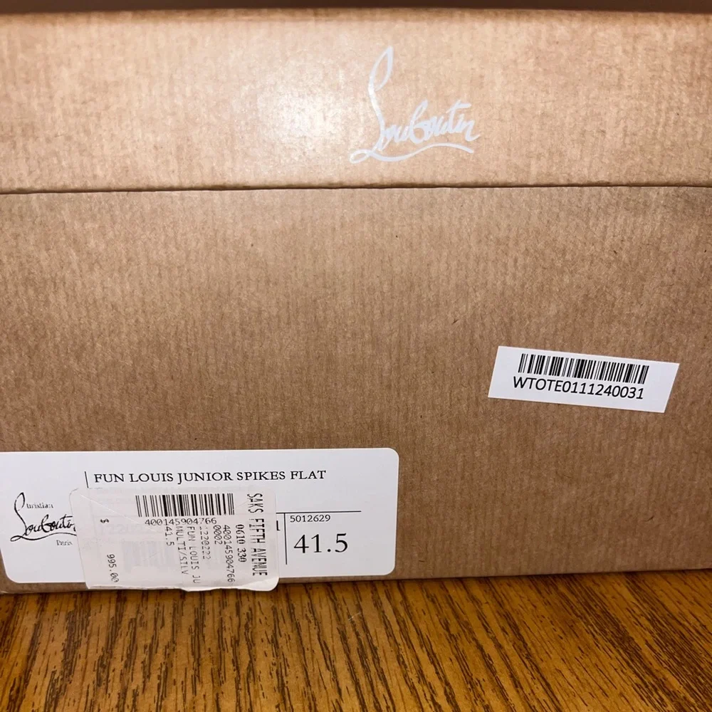 Christian Louboutin Fun Louis Junior‎ Spike Sneaker